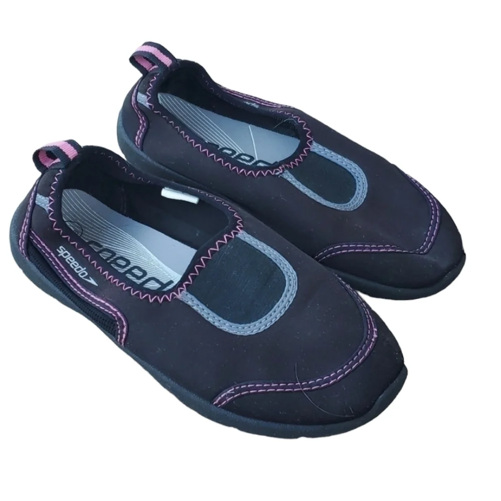 Speedo Kids Girls Water Shoes Loafer Flats sz S 5/6 outdoor